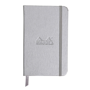 Rhodia Webnotebook - Small - Silver - Lined